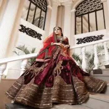 Stylish Designed Bridal Lehenga
