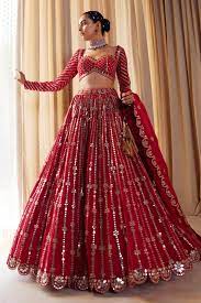 New Red Bridal Lehenga