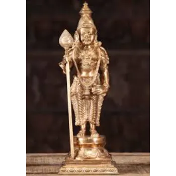 Lord Kartikey Bronze Sculpture