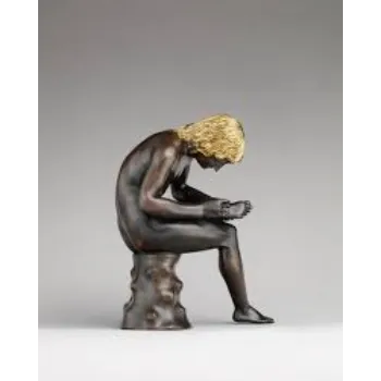  Boy with Thorn Scuplture