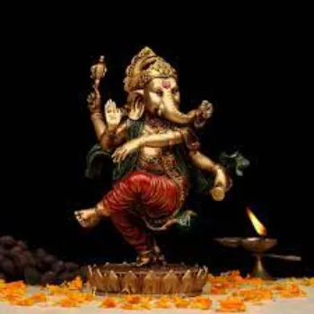  Bronze Ganesh Statue