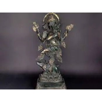  Bronze Ganesh Statue