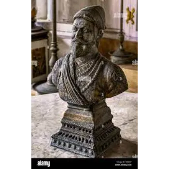 Bronze Shivaji Bust Statue