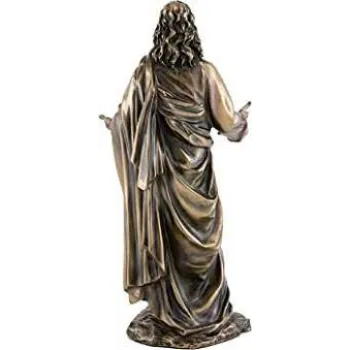  Jesus Christ Blessing Statue Real Bronze Powder Cast Statue Sculpture 