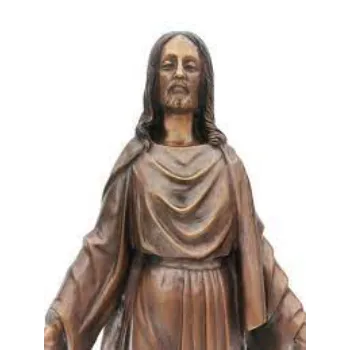 Large bronze sculpture of Jesus our lord - Messiah