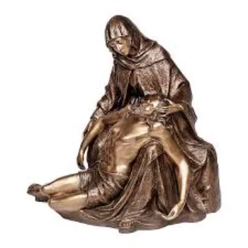 La PietÃ  Bronze Statue