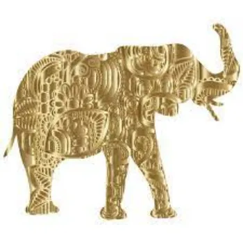 Brass Elephant Statue