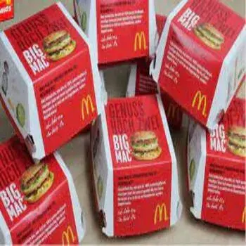 Custom Design Burger Box