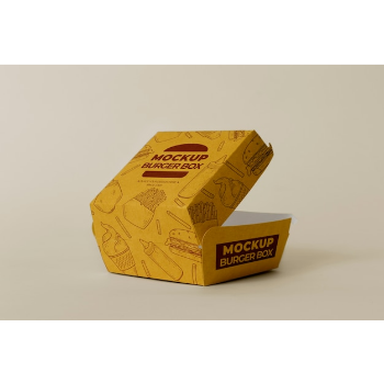 All Color Burger Box