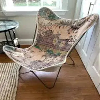 Printed Butterfly Chair