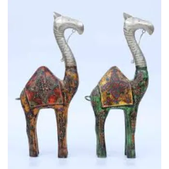  Ceramic Decorative Camel Statue, For Interior Decor