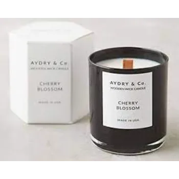 black printed Candle Boxes