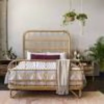 Antique Cane Bed