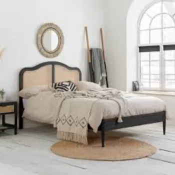 Fine Finishing Cane Bed