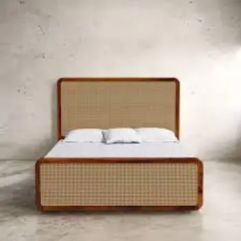 Modern Cane Bed