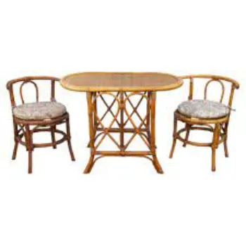 Designer Cane Dining Set