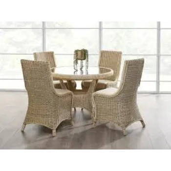 Long Lasting Cane Dining Set