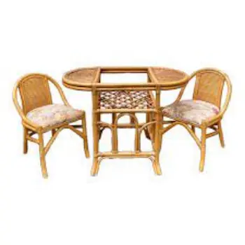 Fine Finishing Cane Dining Set