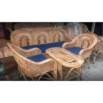 Antique Cane Sofa Set