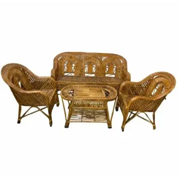 Designer Cane Sofa Set