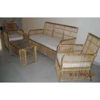 Admirable Cane Sofa Set