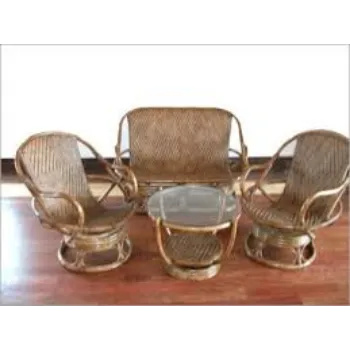 Cane Sofa Set