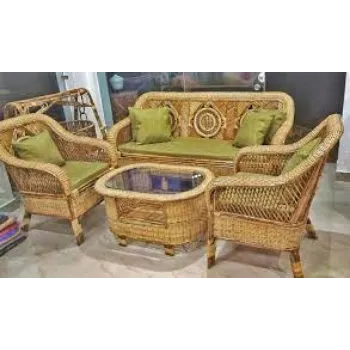 Durable Cane Sofa Set