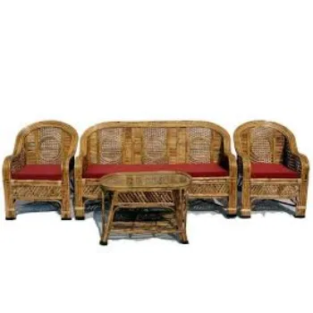 Attractive Cane Sofa Set