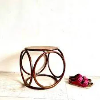 Fine Finishing  Cane Stool
