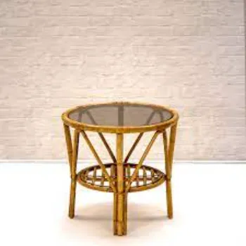 Fine Finishing Cane Table