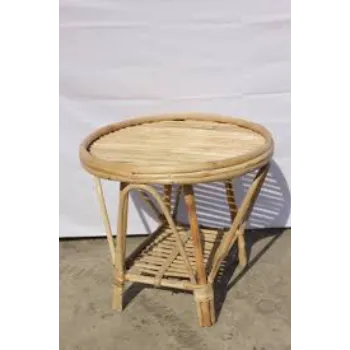 Regimented Structure Cane Table
