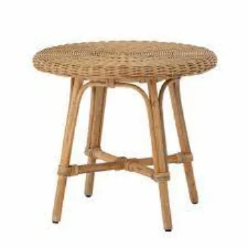 Round Cane Table