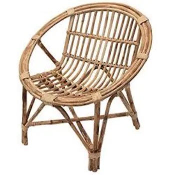 Fully Assembled Cane Wooden Chair