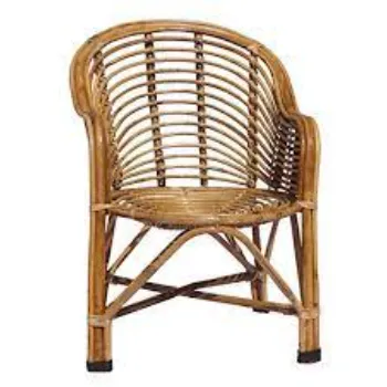 Solid Cane Wooden Chair