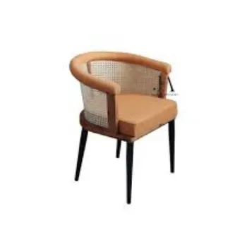 Polished Cane Wooden Chair
