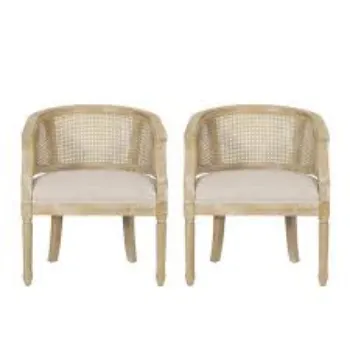 Modern Cane Wooden Chair