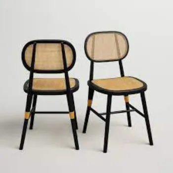 Hard Structure Cane Wooden Chair