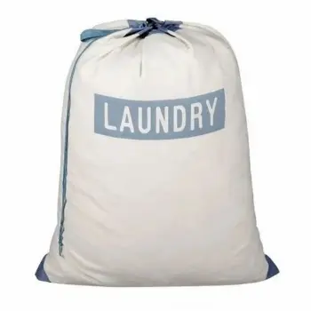 Solid Canvas Laundry Bag