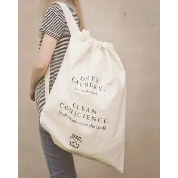 Fine Finishing Canvas Laundry Bag