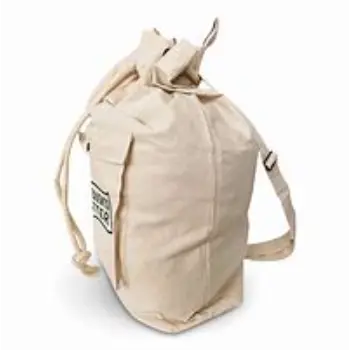 Multicolor Canvas Laundry Bag