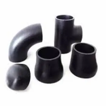 Carbon Pipe Fittings Black Color 