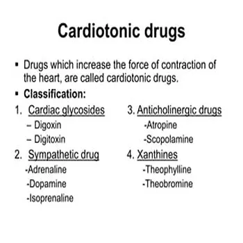 Cardivascular Drugs