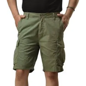 Mens Classic Olive Color Shorts