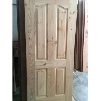 Polished Carved Wood Doors