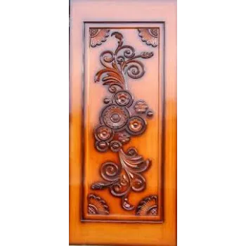 Hinged Carved Wood Doors