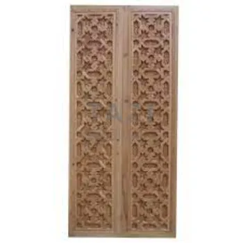 Durable Carved Wood Doors
