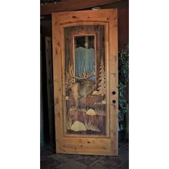 Geeta Carved Wood Doors