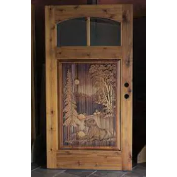 Krystal Carved Wood Doors