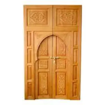 Modern Carved Wood Doors
