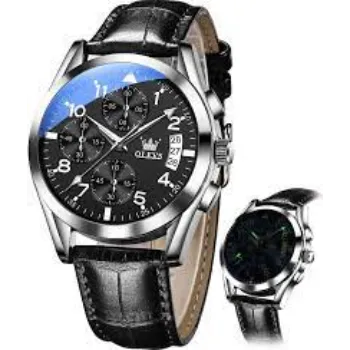 OLEVS Men Watches Chronograph Quartz Watch